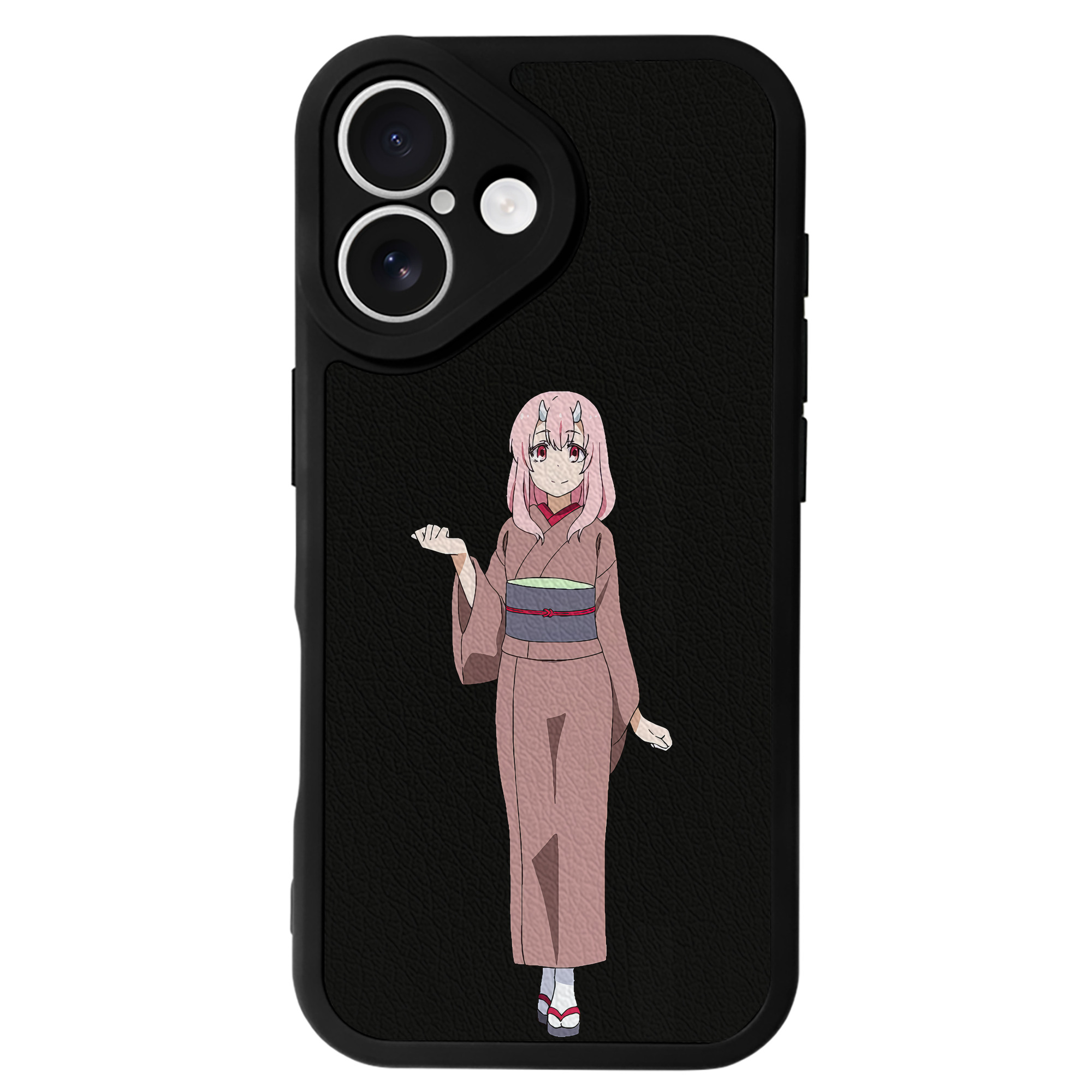 （画像用） 転スラ Regarding Reincarnated to Slime 【iPhone 16シリーズ対応】シリコンスマホケース（レザー調） 材質：シリコン